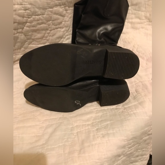 Sam and Libby black riding boots with buckle - Picture 6 of 6